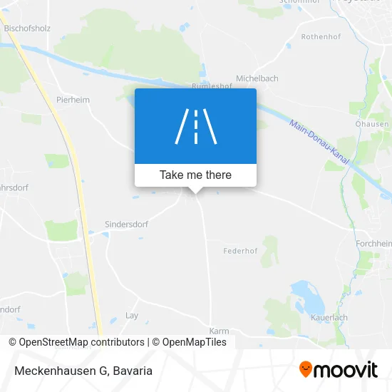Карта Meckenhausen G