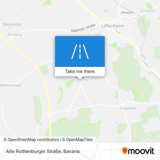 Alte Rothenburger Straße map