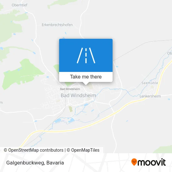 Карта Galgenbuckweg