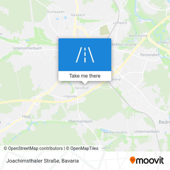 Joachimsthaler Straße map