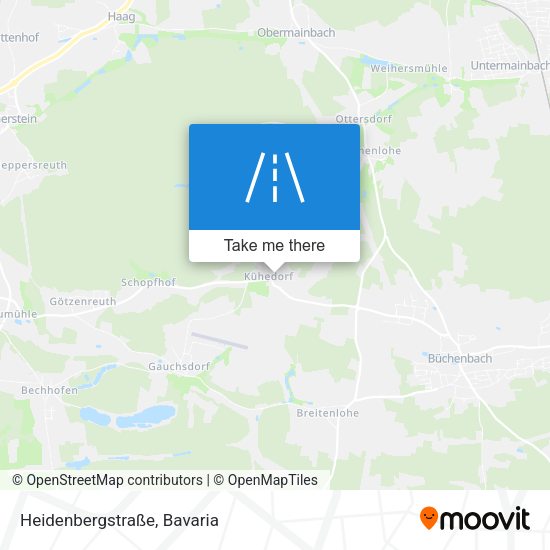 Heidenbergstraße map