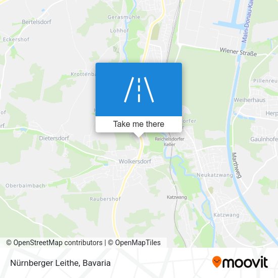 Nürnberger Leithe map