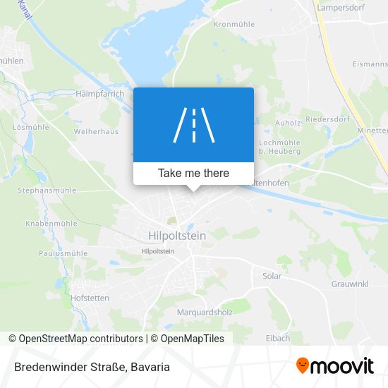 Bredenwinder Straße map