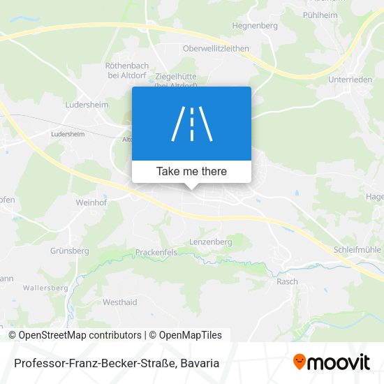 Professor-Franz-Becker-Straße map