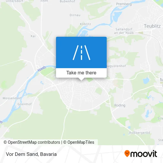 Карта Vor Dem Sand
