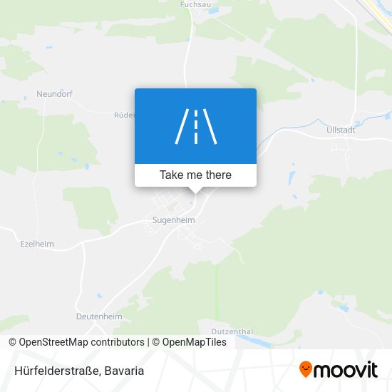 Hürfelderstraße map