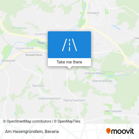 Am Hasengründlein map