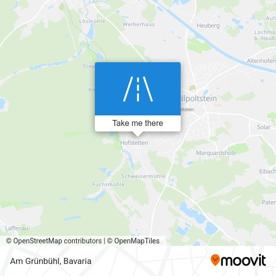 Am Grünbühl map