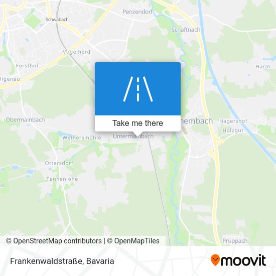 Frankenwaldstraße map
