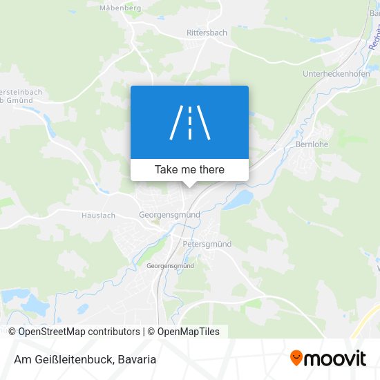 Am Geißleitenbuck map