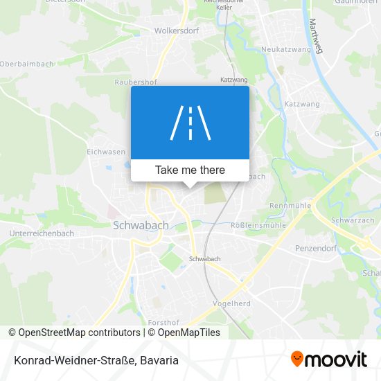 Konrad-Weidner-Straße map