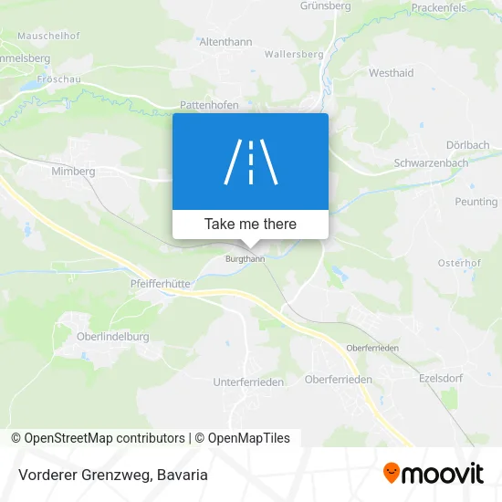 Карта Vorderer Grenzweg