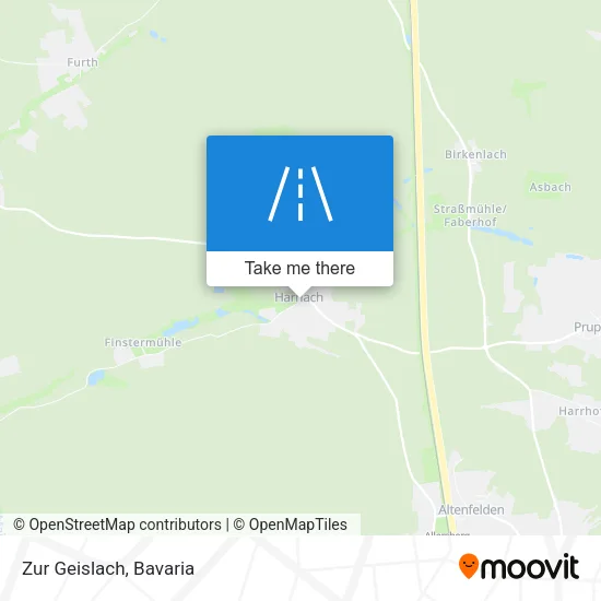 Карта Zur Geislach