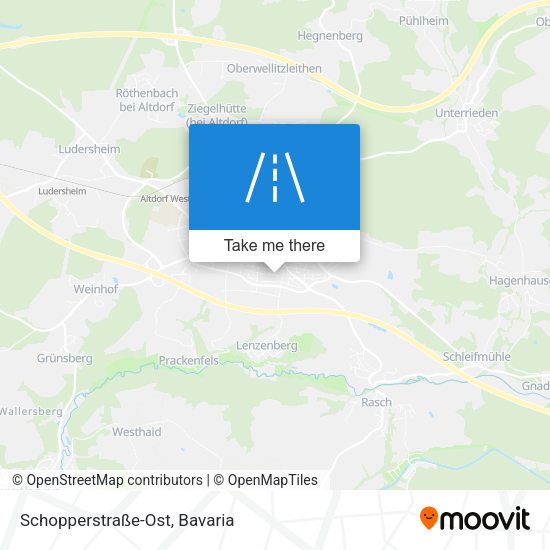 Schopperstraße-Ost map