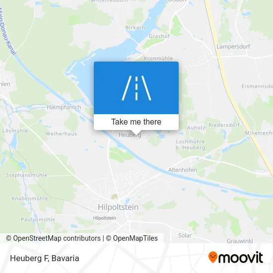 Heuberg F map