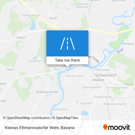 Kleines Ettmannsdorfer Wehr map