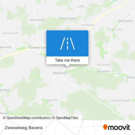Карта Zwieselweg