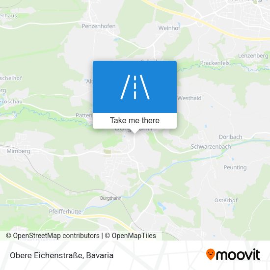 Obere Eichenstraße map