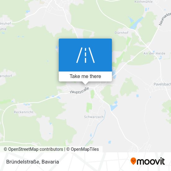 Bründelstraße map