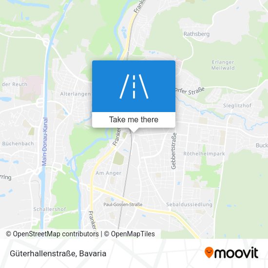 Güterhallenstraße map