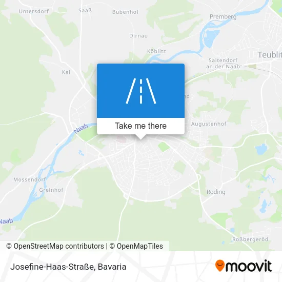 Josefine-Haas-Straße map