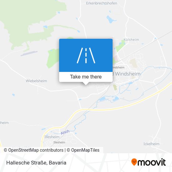 Hallesche Straße map