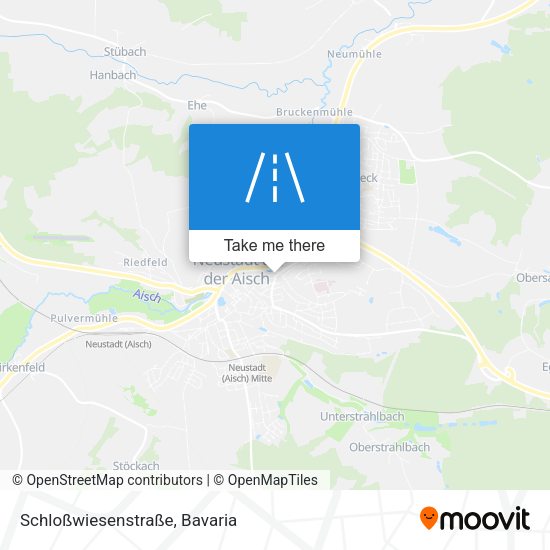 Schloßwiesenstraße map