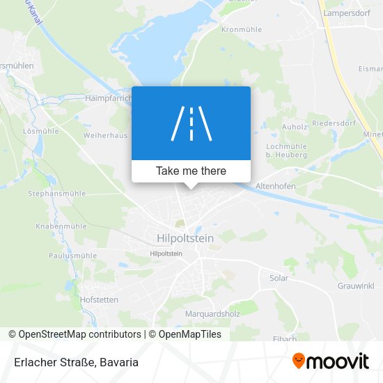 Erlacher Straße map