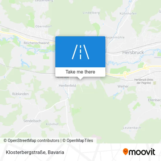Карта Klosterbergstraße