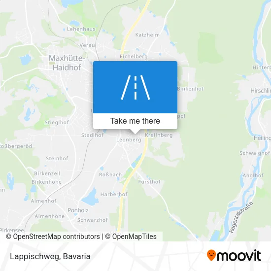 Lappischweg map
