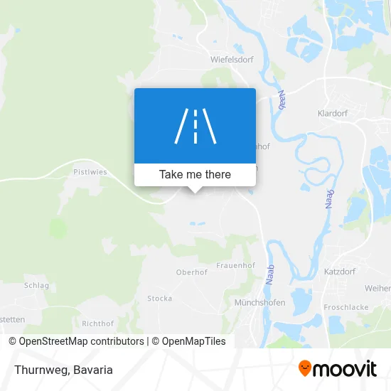 Thurnweg map