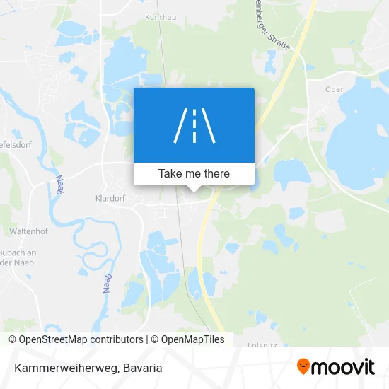 Kammerweiherweg map