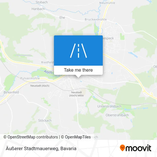 Карта Äußerer Stadtmauerweg