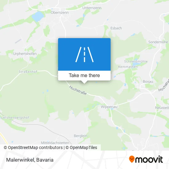 Карта Malerwinkel