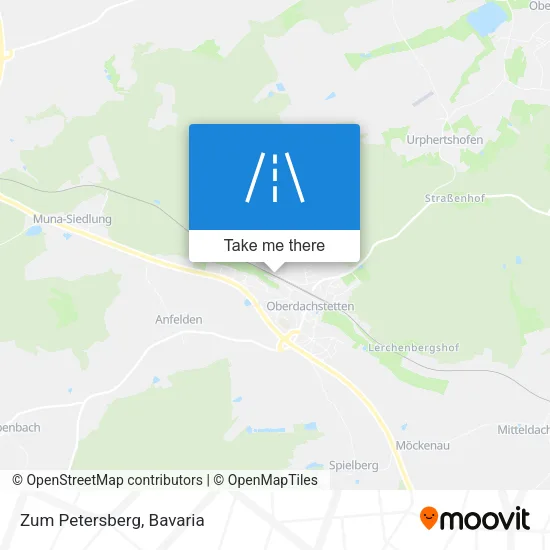 Карта Zum Petersberg