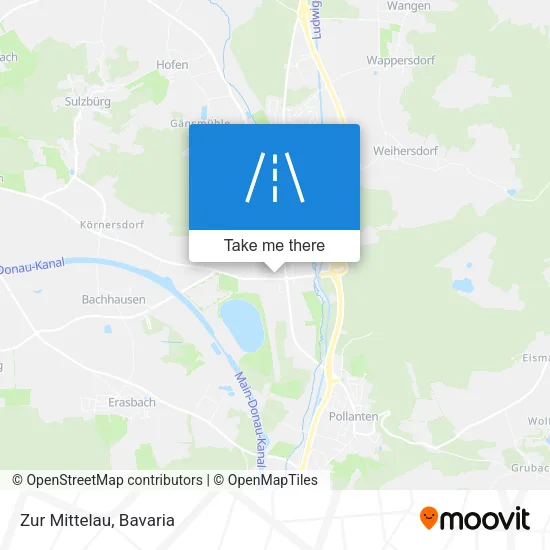 Карта Zur Mittelau