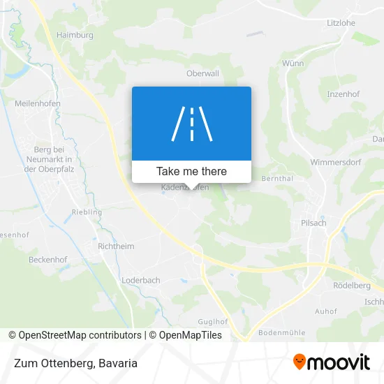 Карта Zum Ottenberg