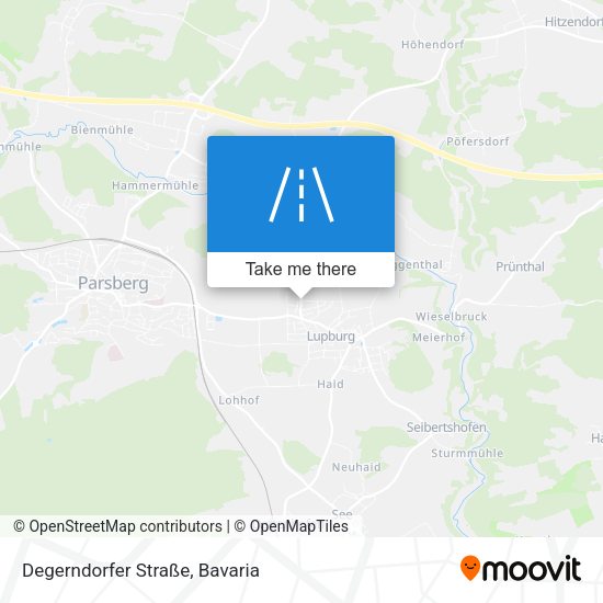 Degerndorfer Straße map