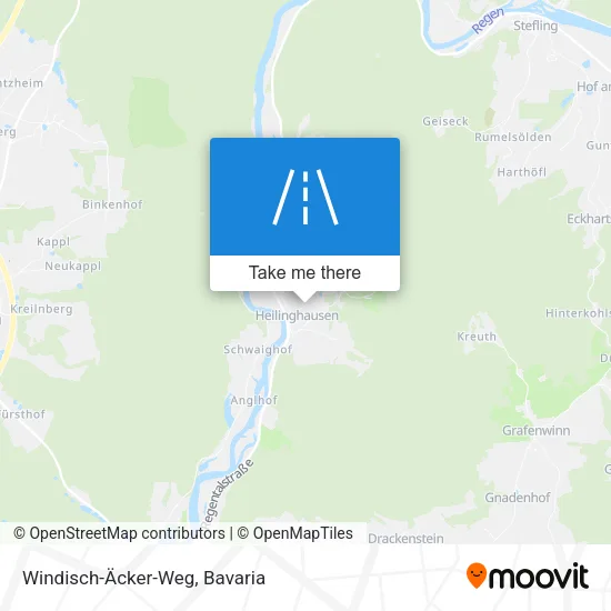 Карта Windisch-Äcker-Weg