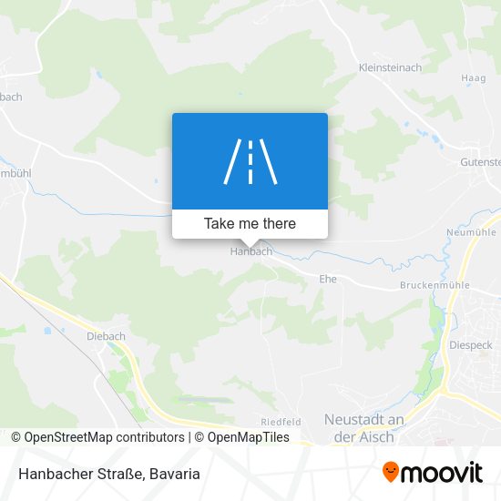 Hanbacher Straße map