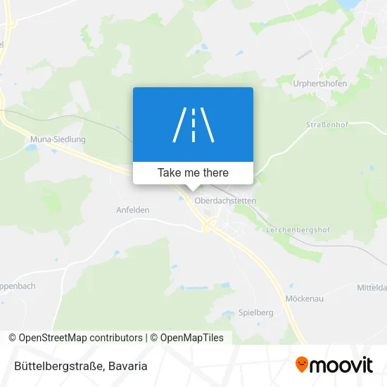 Карта Büttelbergstraße