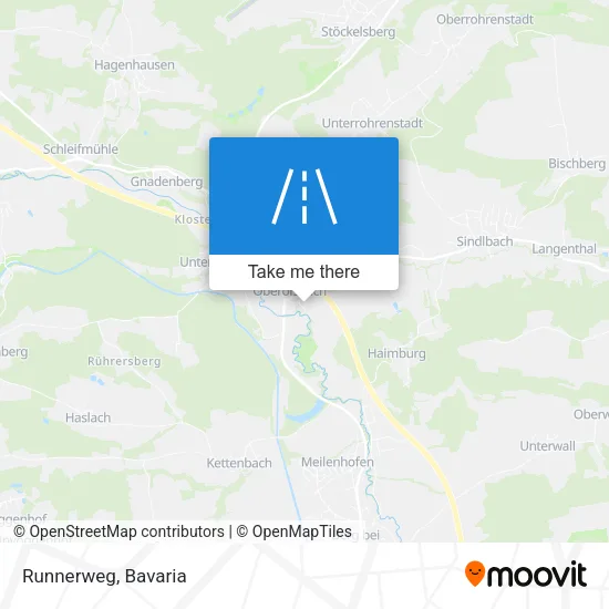 Карта Runnerweg