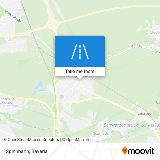 Карта Spinnbahn