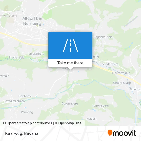 Карта Kaarweg