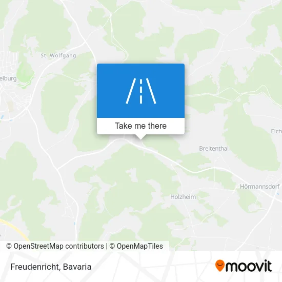 Карта Freudenricht