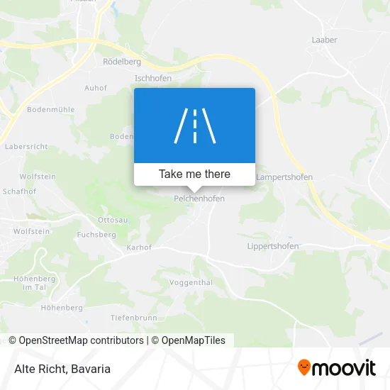 Карта Alte Richt