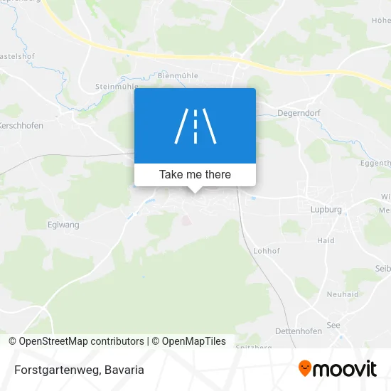 Карта Forstgartenweg