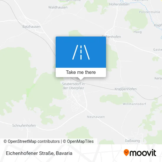 Карта Eichenhofener Straße