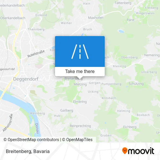 Карта Breitenberg