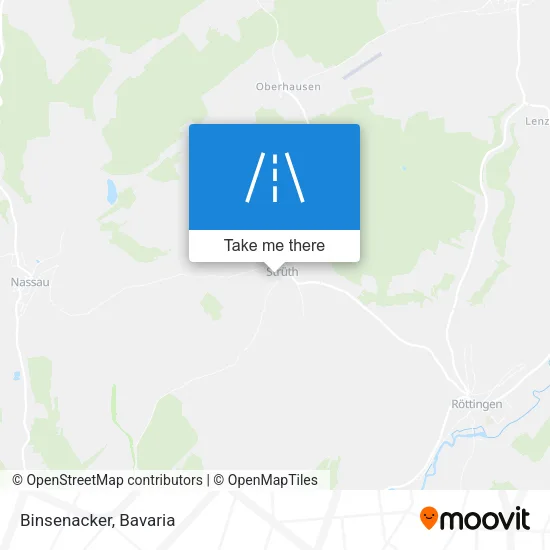 Карта Binsenacker